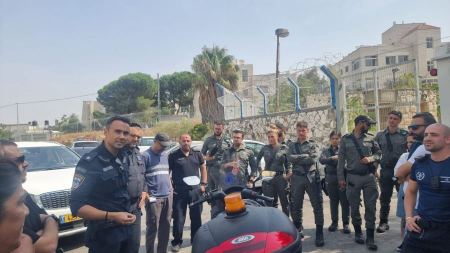 القدس : تحرير مخالفات جودة البيئة في بيت حنينا 